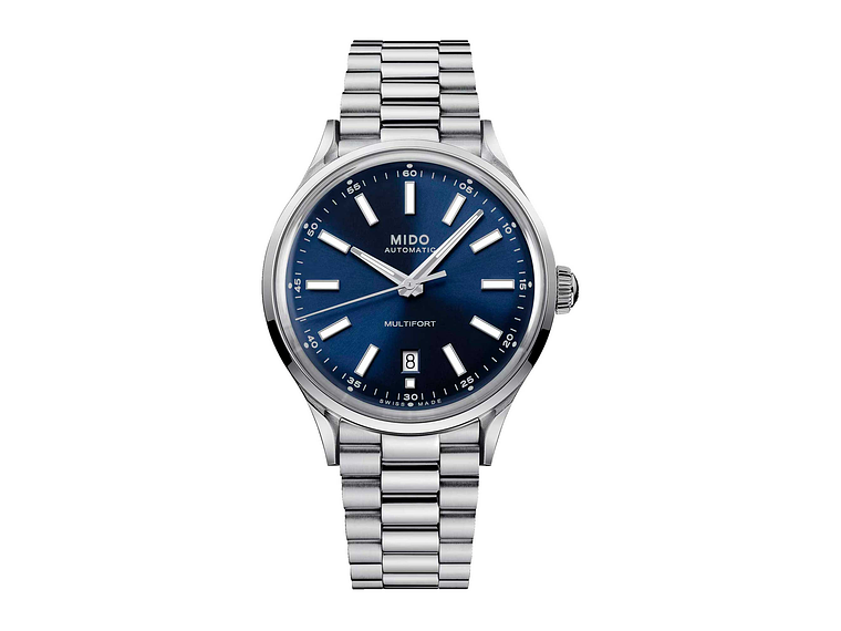 RELOJ MIDO MULTIFORT POWERWIND AZUL 1