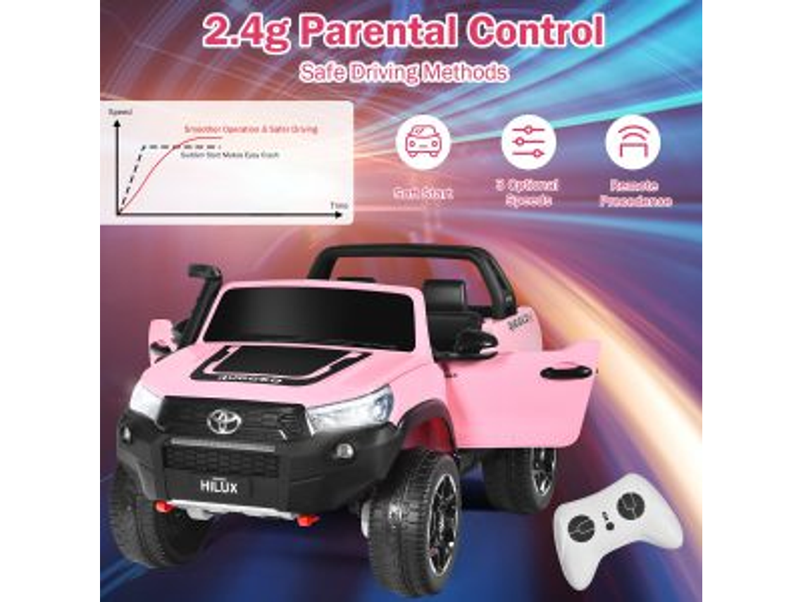 AUTO TOYOTA HILUX RUGGED X 12V PINK 5