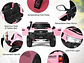 AUTO TOYOTA HILUX RUGGED X 12V PINK - Miniatura 6