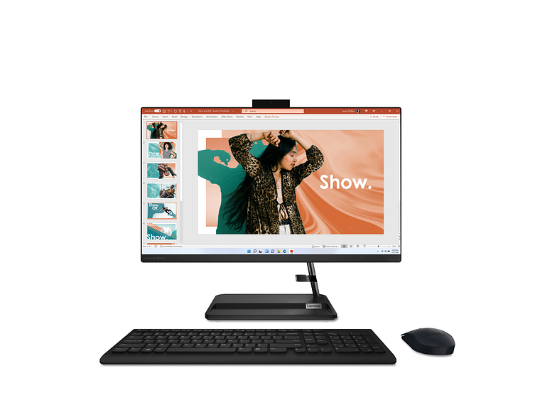 AIO IDEACENTRE 7MA GEN INTEL CORE I5 8GB RAM 512GB SSD 24'' TECLADO + MOUSE 1