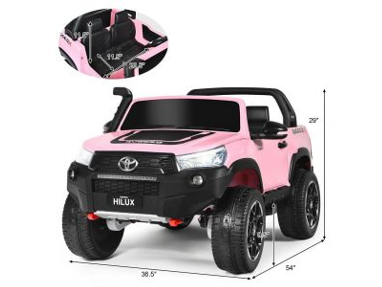 AUTO TOYOTA HILUX RUGGED X 12V PINK 7