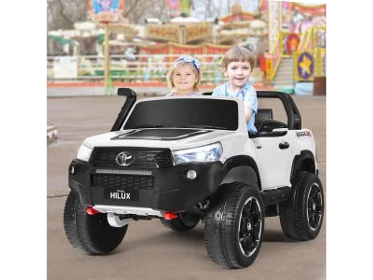  AUTO TOYOTA HILUX RUGGED X 12V WHITE 3