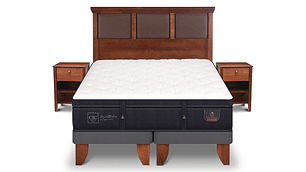 JUEGO DE DORMITORIO CIC CAMA EUROPEA SUPER PREMIUM KING + SET NEW TORINO