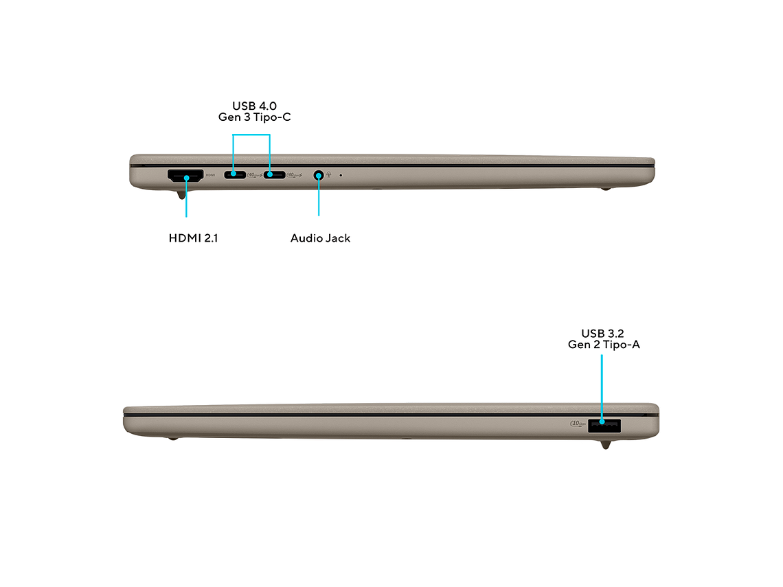 NOTEBOOK ASUS ZENBOOK A14 SNAPDRAGON X X1 32GB RAM 1TB SSD 1