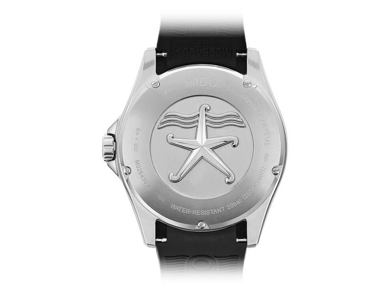 RELOJ MIDO OCEAN STAR 200 CAUCHO 3