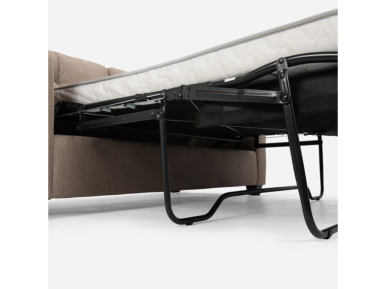 SOFÁ CAMA ROSEN VALENTINO 2 CUERPOS CAFE CLARO VISÓN 6