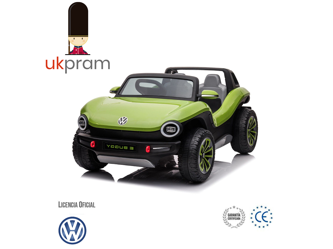 BUGGY A BATERIA VOLKSWAGEN E BUGGY VERDE 3