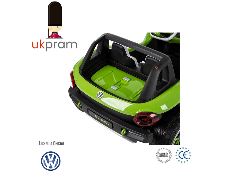 BUGGY A BATERIA VOLKSWAGEN E BUGGY VERDE 4