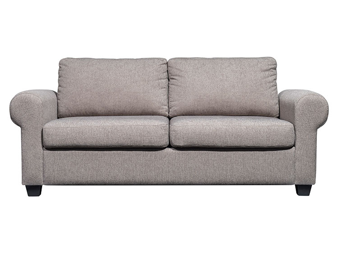 SOFÁ CAMA ROSEN LOUISE CENIZA 3 CUERPOS 1