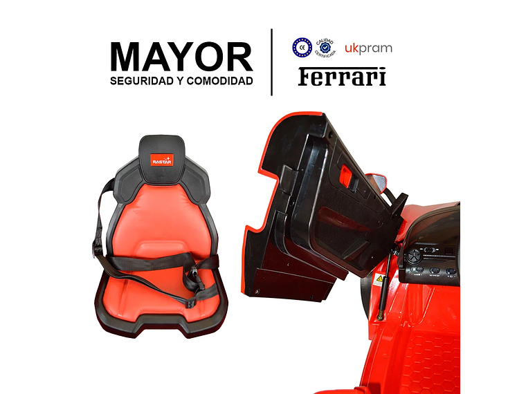 AUTO A BATERIA FERRARI FXXK 3