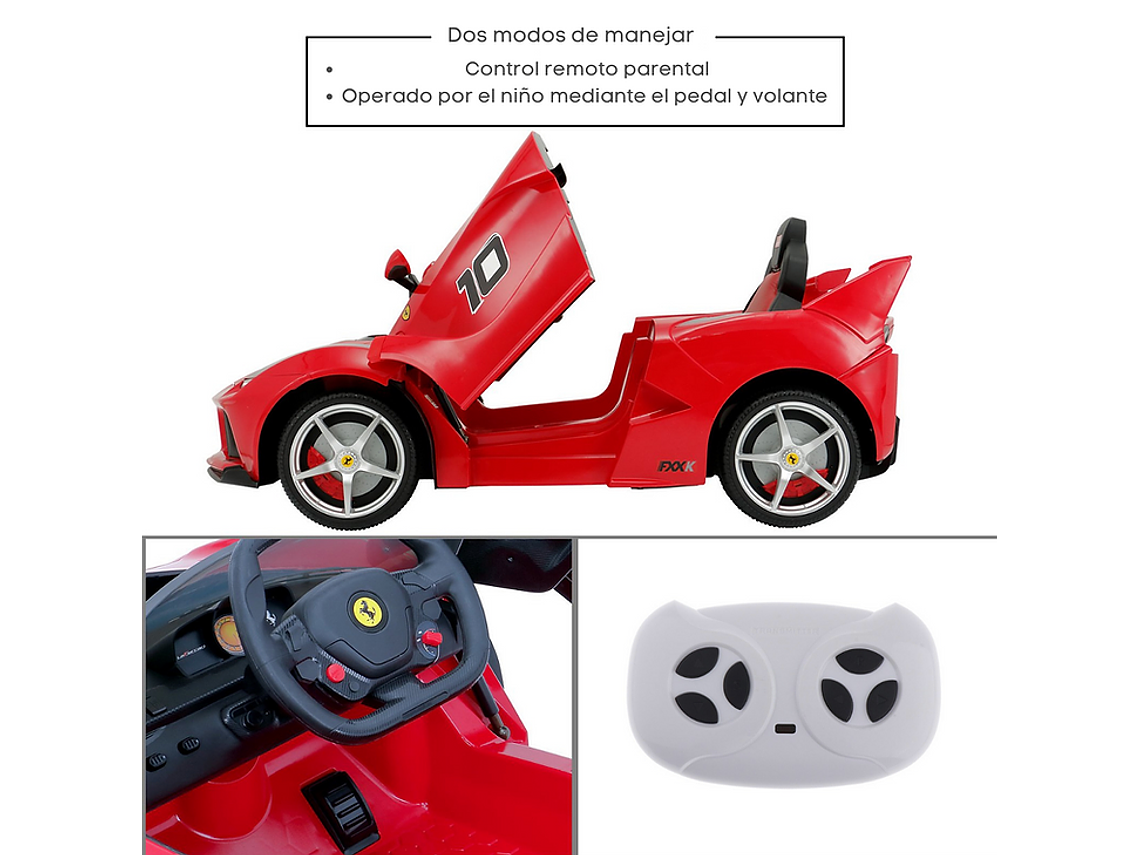 AUTO A BATERIA FERRARI FXXK 5