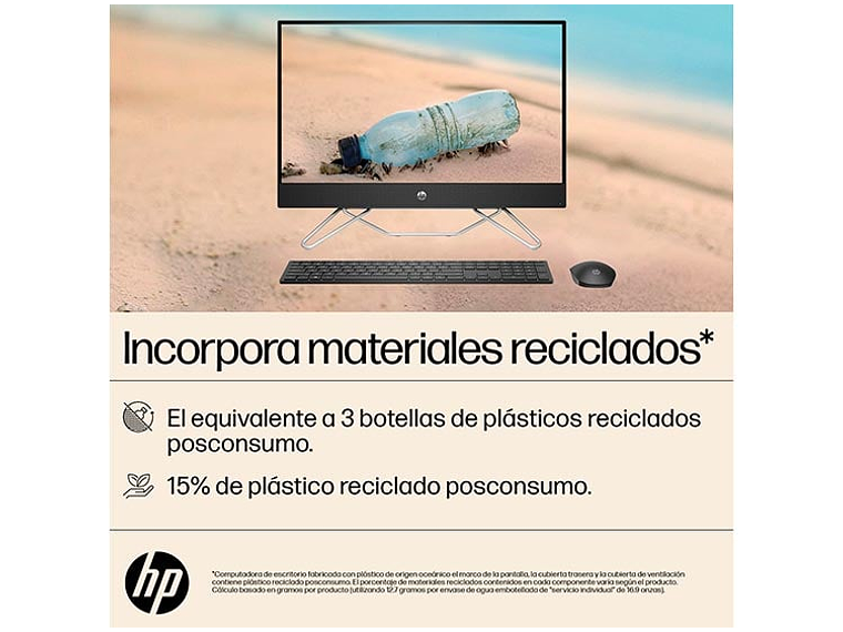 ALL IN ONE HP 24-CB1027LA INTEL CORE I5 8GB RAM 512GB SSD 23.8