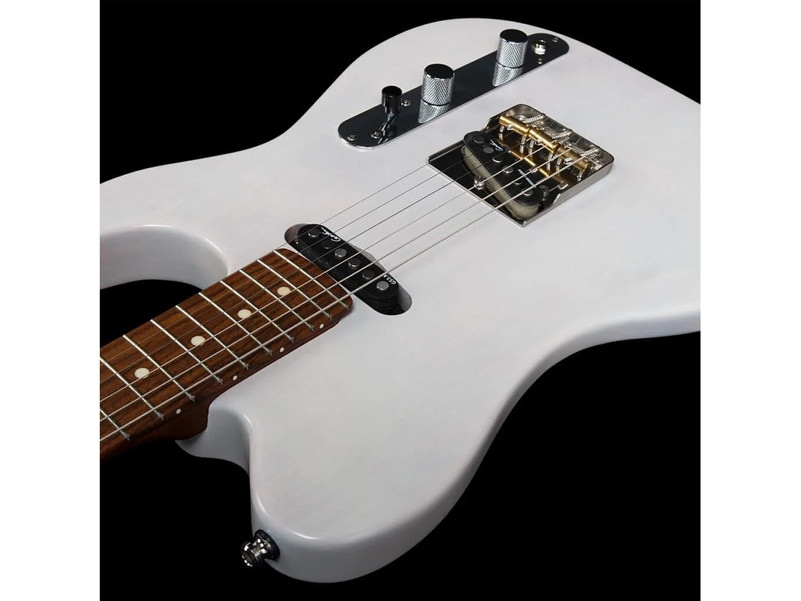 GUITARRA ELÉCTRICA GODIN GUITARS STADIUM HT TRANS WHITE RN (049349) SS 049349 7