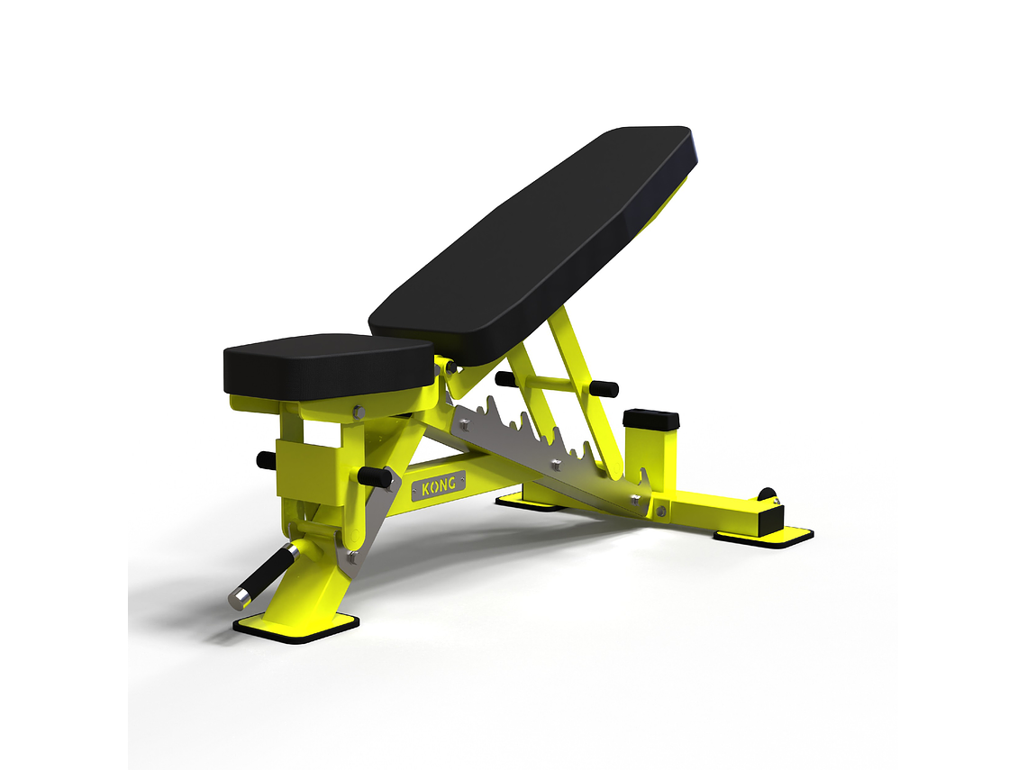 Banco Regulable Amarillo Flúor | KONG 1