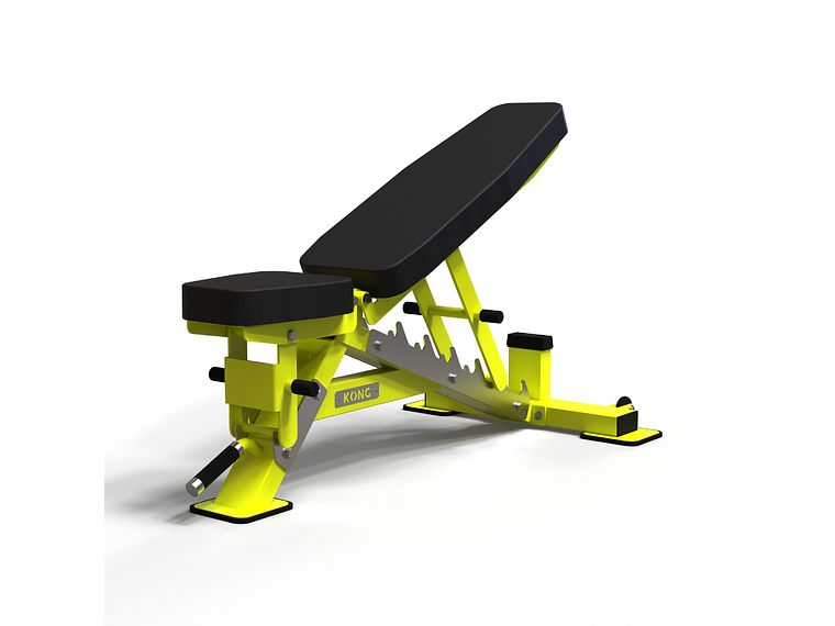 Banco Regulable Amarillo Flúor | KONG 1