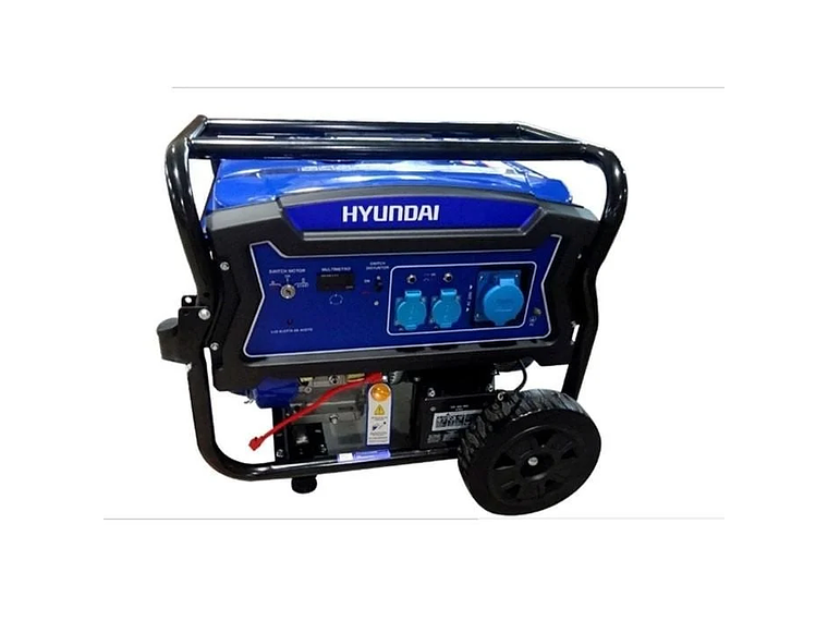 GENERADOR HYUNDAI GASOLINA 6/6.5KW P/ELECTRICA ABIERTO 1