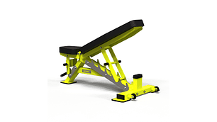 Banco Regulable Amarillo Flúor | KONG