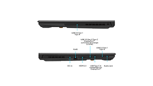 NOTEBOOK ASUS TUF GAMING A15 R7 16GB RAM 512GB SSD RTX4060