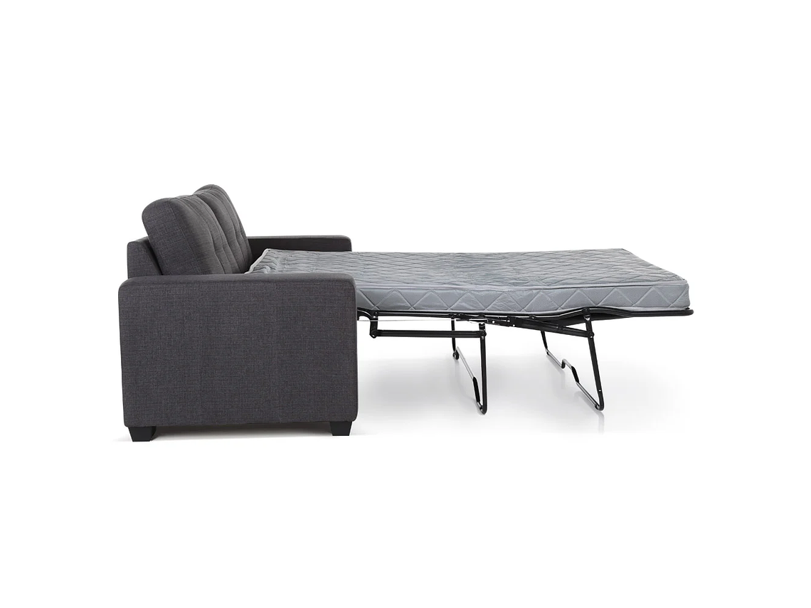 SOFÁ CAMA DREAM 3 CUERPOS TELA CHARCOAL 1