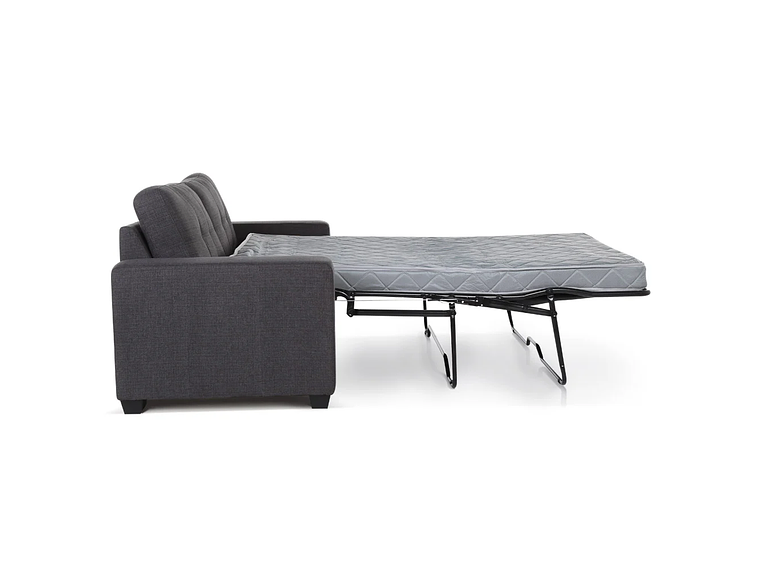 SOFÁ CAMA DREAM 3 CUERPOS TELA CHARCOAL 1