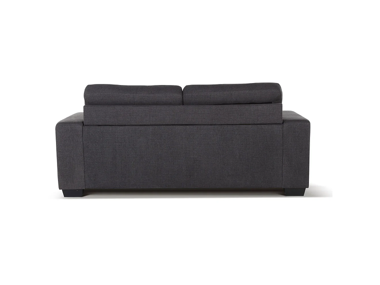 SOFÁ CAMA DREAM 3 CUERPOS TELA CHARCOAL 4