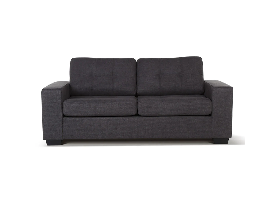 SOFÁ CAMA DREAM 3 CUERPOS TELA CHARCOAL 5