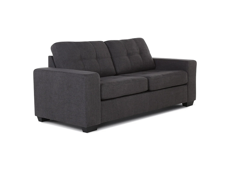 SOFÁ CAMA DREAM 3 CUERPOS TELA CHARCOAL 6
