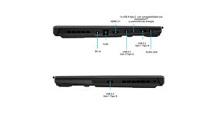 NOTEBOOK ASUS TUF GAMING A16 RYZEN 7 16GB RAM 512GB SSD RTX 4050