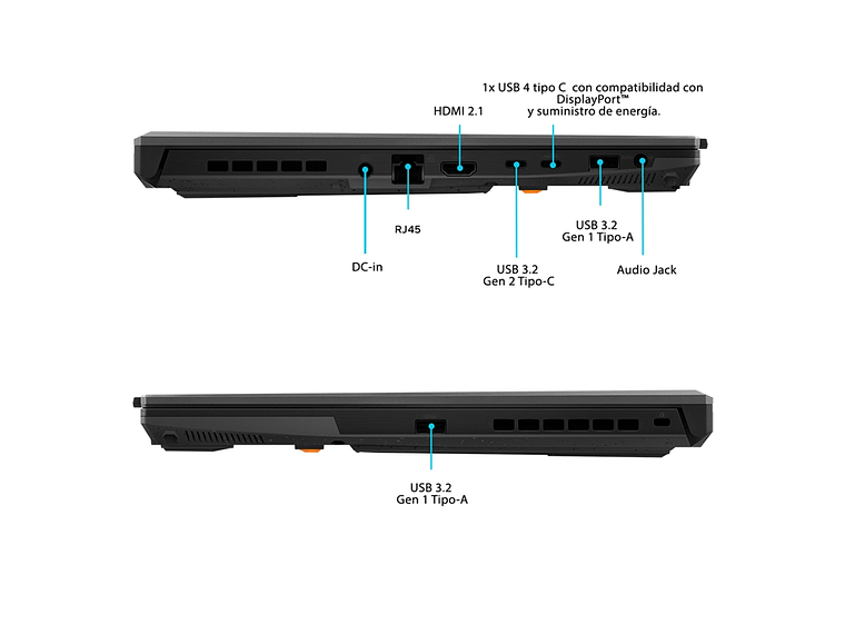 NOTEBOOK ASUS TUF GAMING A16 RYZEN 7 16GB RAM 512GB SSD RTX 4050 2