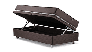 JUEGO DE DORMITORIO ROSEN CAMA BOXET ERGO T 1 PLAZA + SET FERRARA