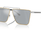 LENTES DE SOL DORADO ESPEJADOS VERSACE - Miniatura 3