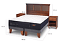 JUEGO DE DORMITORIO CIC CAMA EUROPEA PREMIUM KING + SET NEW TORINO - Miniatura 3