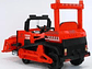 AUTO A BATERIA 12V EXCAVADORA ROJO - Miniatura 2