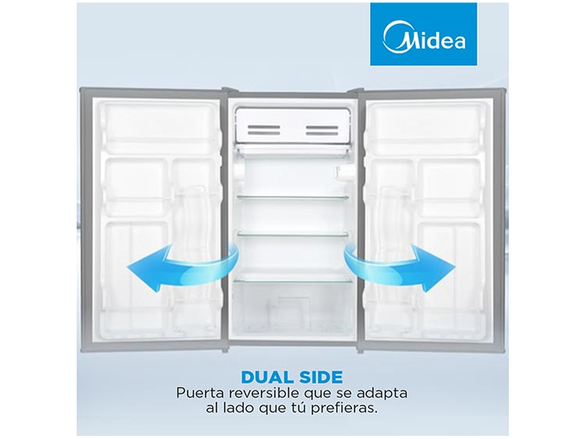 FRIGOBAR MIDEA 93 L FRÍO DIRECTO MDRD142FGE50 4