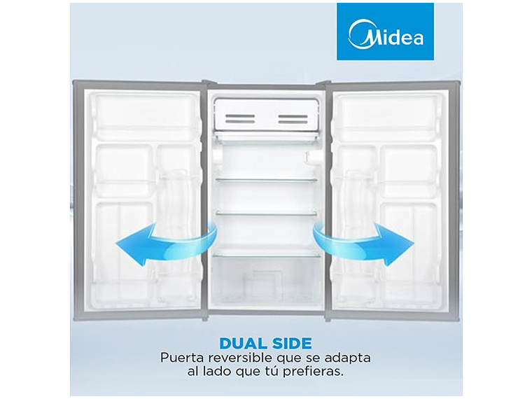FRIGOBAR MIDEA 93 L FRÍO DIRECTO MDRD142FGE50 4