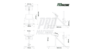 Banco Lumbar GHD ZR Series | PROmachin