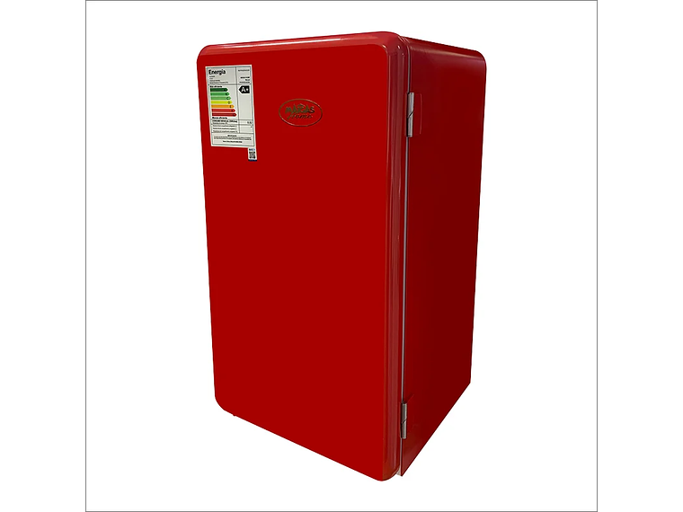 FRIGOBAR RETRO 93 LT. ROJO 1