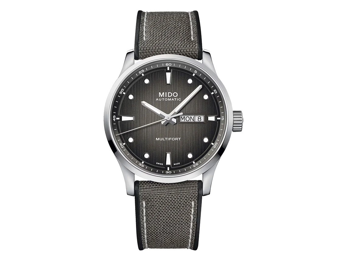 RELOJ MIDO MULTIFORT M GRAFITO 1