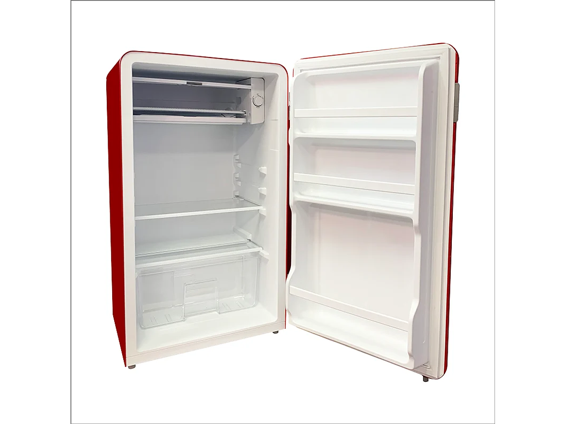 FRIGOBAR RETRO 93 LT. ROJO 2