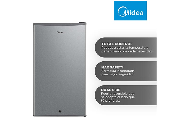 FRIGOBAR MIDEA 93 L FRÍO DIRECTO MDRD142FGE50 7