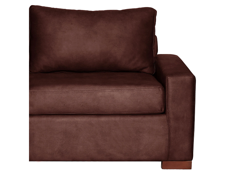 SOFA CAMA LIVORNO 2PL CUERO KENTUCKY CAFÉ MORO 4