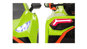 AUTO A BATERÍA LICENCIA LAMBORGHINI HURACAN DERRAPE AUTOMÁTICO VERDE