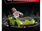 AUTO A BATERÍA LICENCIA LAMBORGHINI HURACAN DERRAPE AUTOMÁTICO VERDE - Miniatura 3