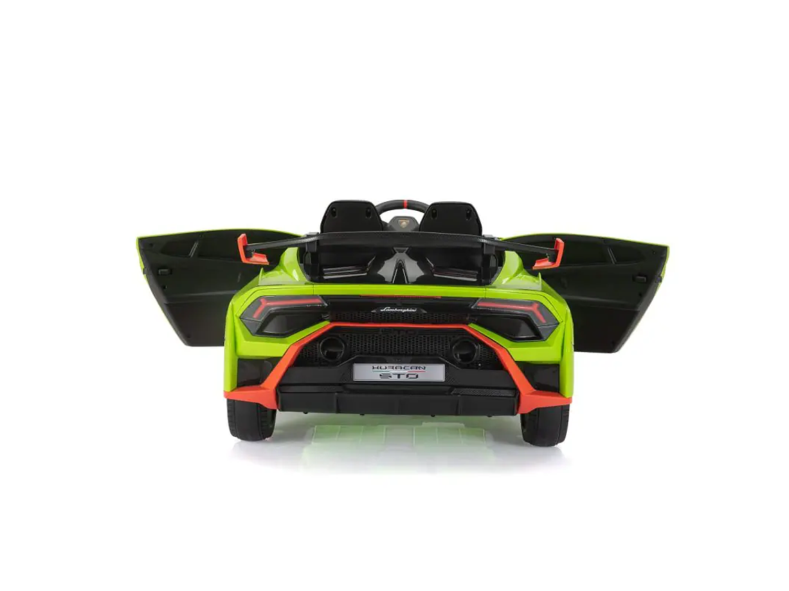 AUTO A BATERÍA LICENCIA LAMBORGHINI HURACAN DERRAPE AUTOMÁTICO VERDE 6