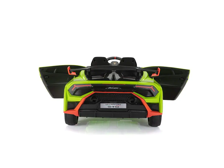 AUTO A BATERÍA LICENCIA LAMBORGHINI HURACAN DERRAPE AUTOMÁTICO VERDE 6