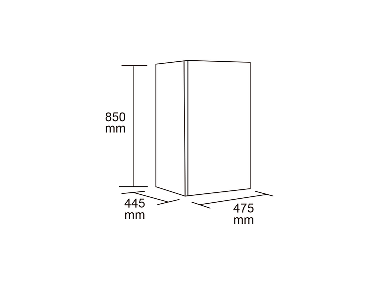FRIGOBAR 90 LTS DF1-113 4