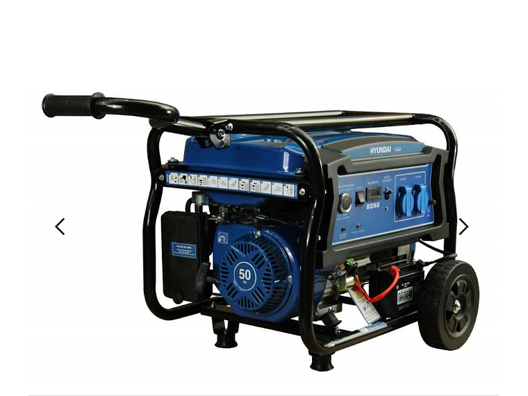 GENERADOR HYUNDAI GASOLINA 3,2/3,5KW P/ELECTRICA ABIERTO 3