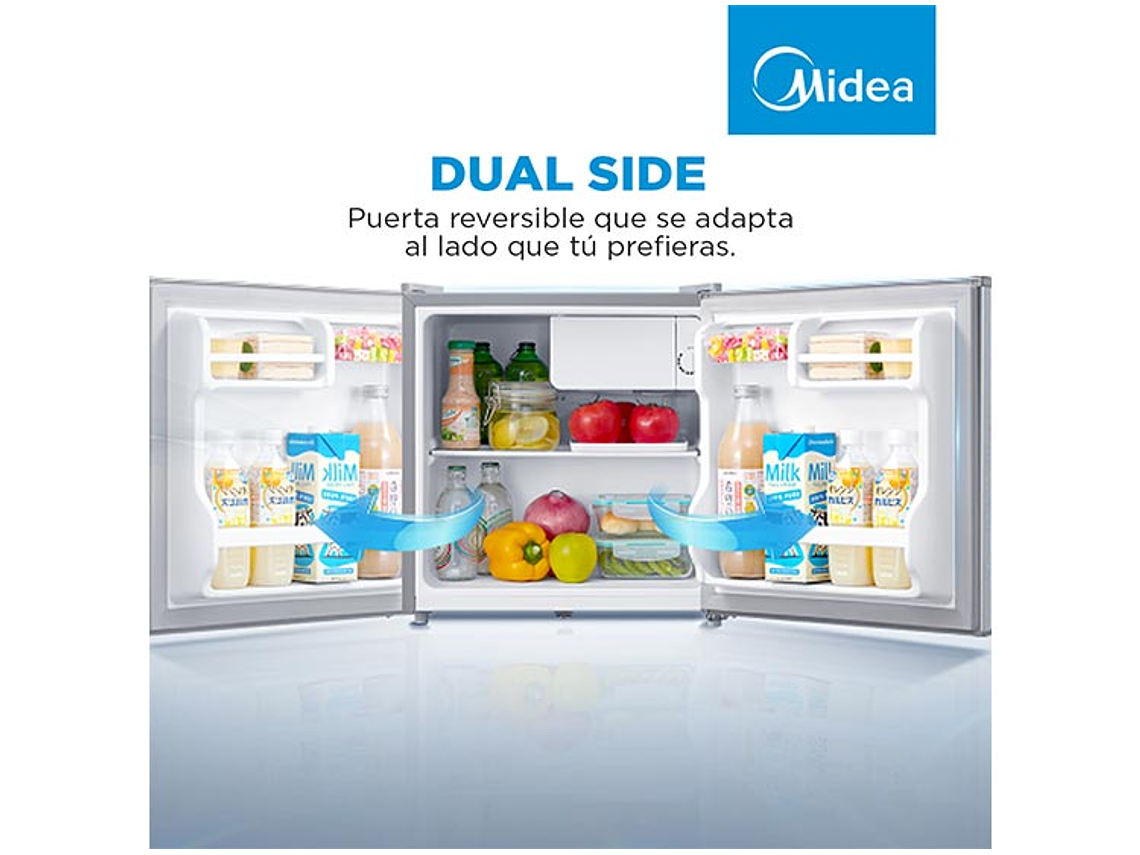 FRIGOBAR MIDEA 43 L FRÍO DIRECTO MDRD86FGE50 5
