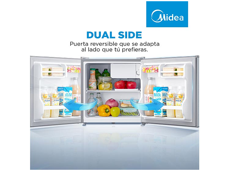 FRIGOBAR MIDEA 43 L FRÍO DIRECTO MDRD86FGE50 5