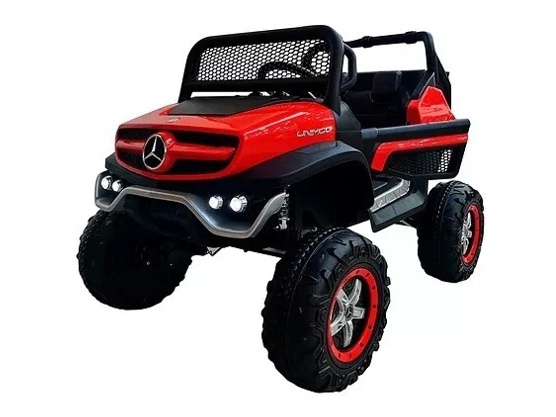 AUTO BATERÍA MERCEDES UNIMOG 4 MOTORES - KIDSCOOL - UNIMOG-BL 2